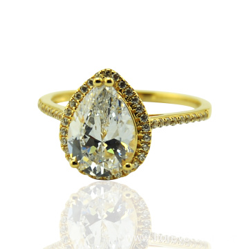 Engagement Gold Jewelry Custom Rings in 14K Yellow